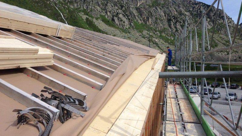 gebirgstaugliches wasserdichtes Unterdach