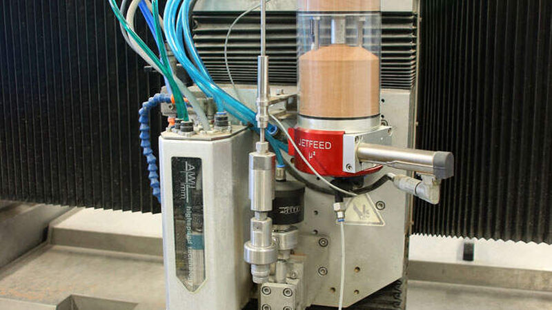 Wasserstrahlschneidkopf