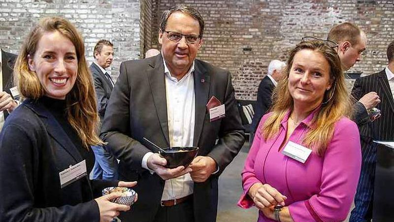 Katharina Oetken, Klaus Franken und Professor Dr. Kerstin Hennig (Foto: Detlef Szillat)