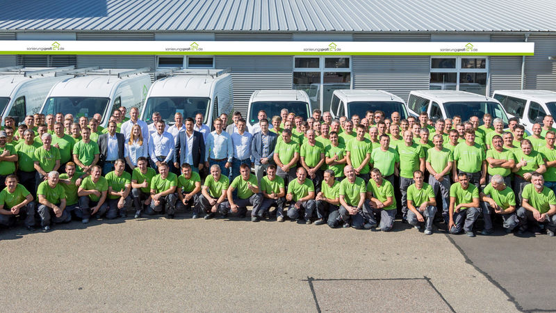 Das Team umfasst aktuell rund 50 Angestellte sowie 200 gewerbliche Monteure.