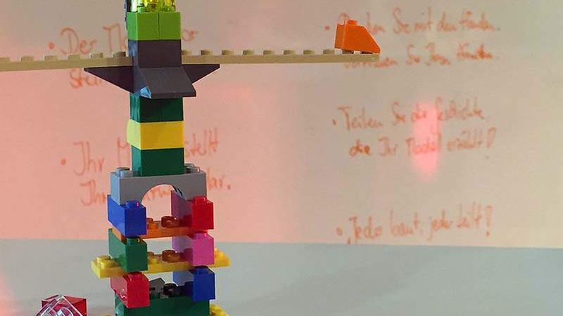 Die Lego-Modelle als gebaute Antworten auf konkrete Fragestellungen