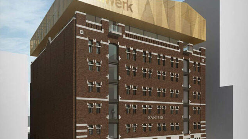 Eine neue Stilwerk Design-Destination mit den Hospitality-Bereichen – Serviced Apartments, Co-Working, Gastronomie und Markthalle – entsteht bis 2021 auf der Halbinsel Katendrecht am Rotterdamer Hafen (Bild: Renner Hainke Wirth Zirn Architekten)