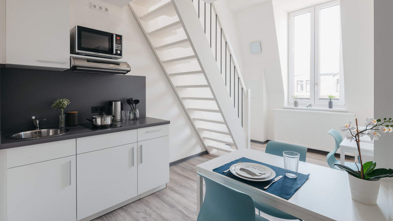 Maisonnette-Studio im Albia – Uninest Student Residence in Dresden