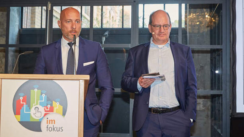 Carsten Rutz, Deutsche Reihenhaus mit Moderator Steffen Uttich (Foto: Axel Schulten)