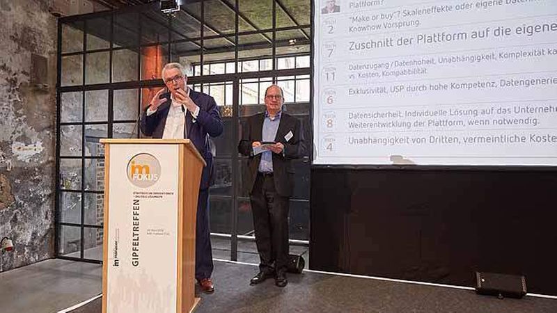 Erik Ubels, CTO von Edge Technologies war aus den Niederlanden zum Gipfeltreffen angereist (Foto: Axel Schulten/immobilienmanager.de)