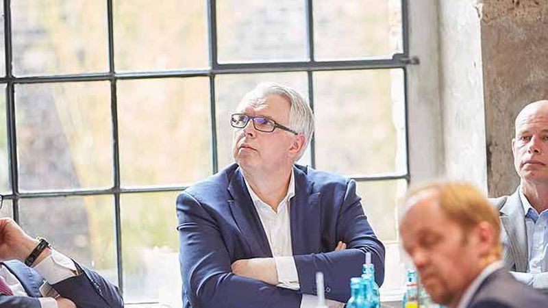 Erik Ubels, CTO von Edge Technologies war aus den Niederlanden zum Gipfeltreffen angereist (Foto: Axel Schulten/immobilienmanager.de)