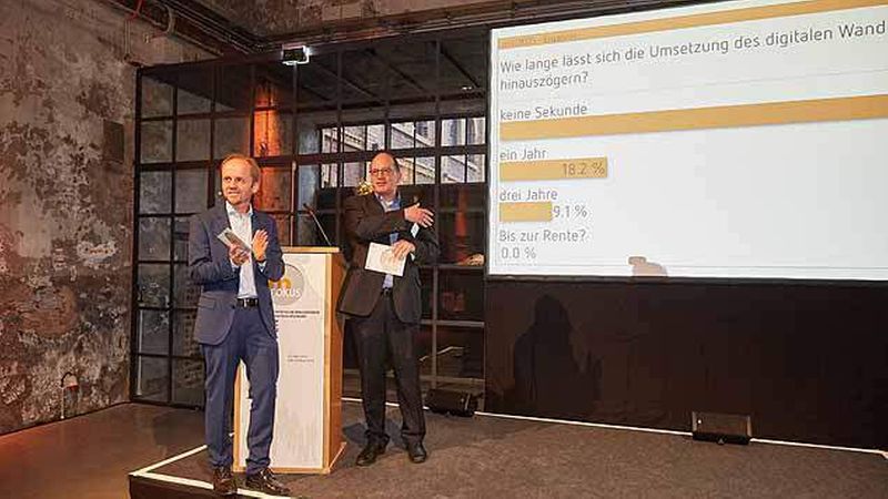 Klare Meinung der Teilnehmer: Der digitale Wandel drückt aufs Tempo (Foto: Axel Schulten/immobilienmanager.de)