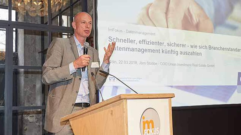 Sieht großes Potenzial in der Blockchain-Technologie: Jörn Stobbe, Union Investment (Foto: Axel Schulten/immobilienmanager)