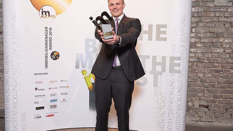 Student des Jahres: Florian Ebrecht (Foto: Axel Schulten/immobilienmanager.de)