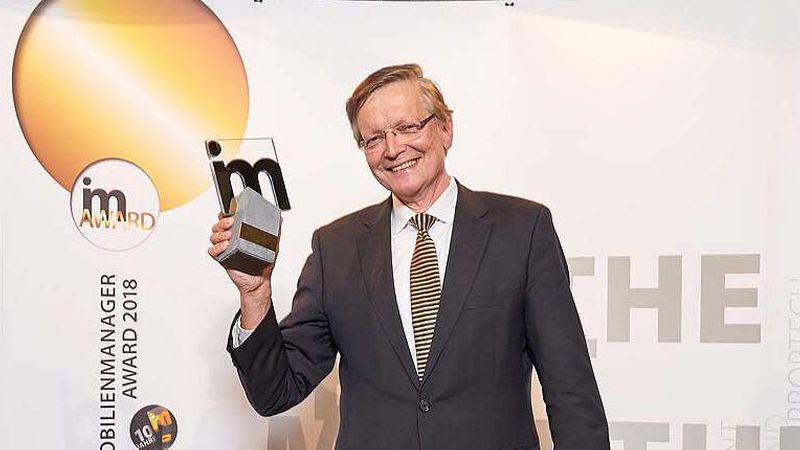 Dr. Frank Billand wurde mit dem Lifetime Award geehrt (Foto: Axel Schulten/immobilienmanager.de)