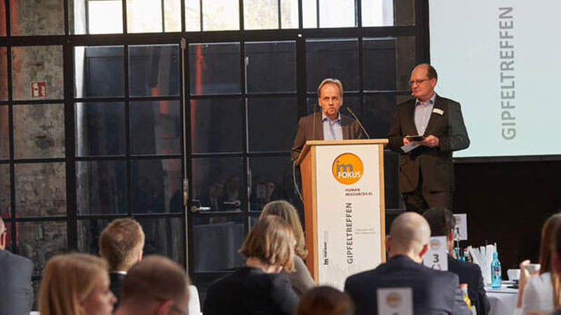 Die Moderatoren Christof Hardebusch, Immobilien Manager Verlag, und Steffen Uttisch, BEOS AG führten durch ein spannendes Programm.