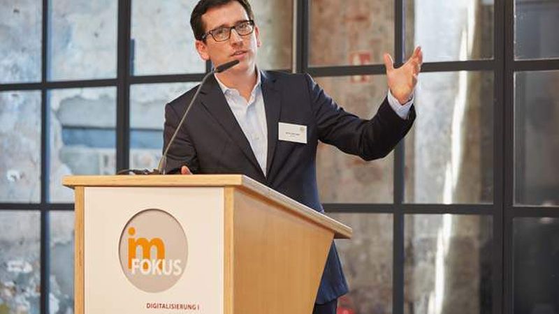 Daniel Seifert- Ziehe (Beos) über digitale Geschäftsmodelle (Foto: Axel Schulten)