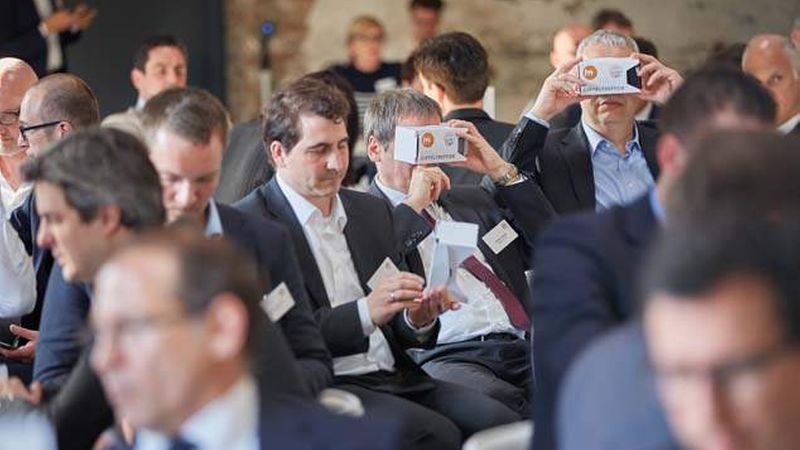 Virtual Reality zum Anfassen und Mitmachen gab es beim imFokus Gipfeltreffen Digitalisierung (Foto: Axel Schulten)(Foto: Axel Schulten)