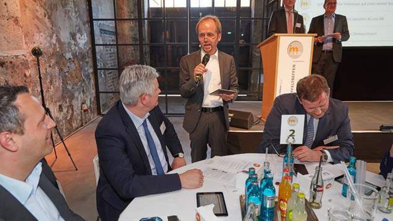 Lebhafte Diskussionen über die Digitalisierung in der Immobilienwirtschaft (Foto: Axel Schulten)