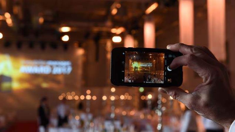 Alles bereit für die Preisverleihung (Foto: Steffen Hauser)