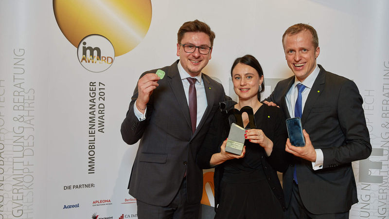 Das sind die Preisträger des immobilienmanager Award 2017 in der Kategorie PropTech des Jahres
