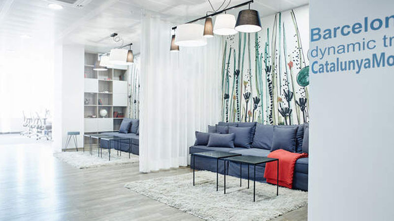 Zuhause im Büro? Bei Trivago in Barcelona (Foto: Trivago)