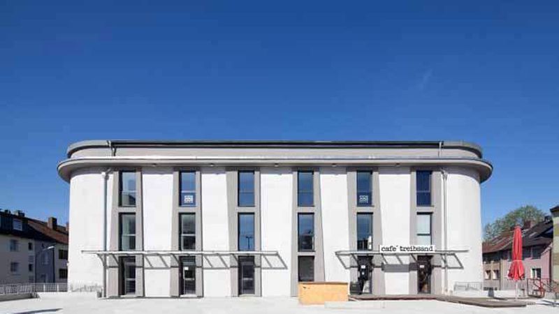 Das Café Treibsand ist Teil der Entwicklung "Zentralmassiv" in Bochum (Bild: Stark Design)