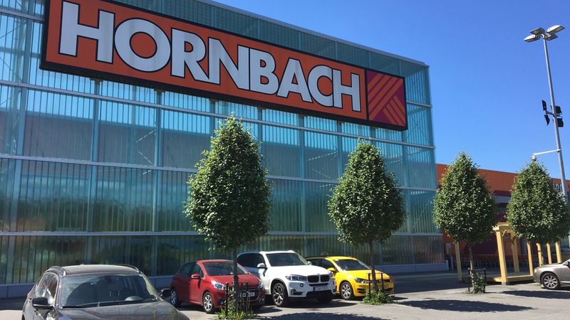 Der Hornbach Baumarkt in Schweden