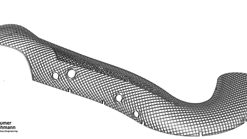 S1 Perspektive gesamte Gitterschale