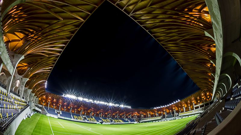 Fussballstadion Felcsút Rubner Holzbau (6)