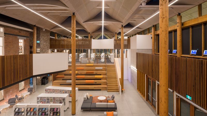 Marrickville Library. Foto: The Moment It Clicks – Phil Noller