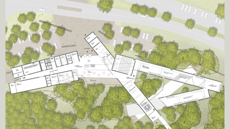 Nationalparkzentrum Ruhestein Präsentationsplan