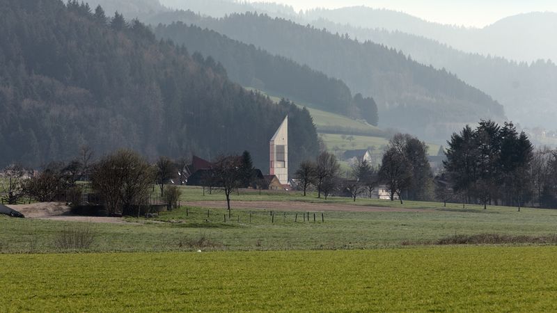 Kirchturm in Bleibach. Foto: Oliver Kern