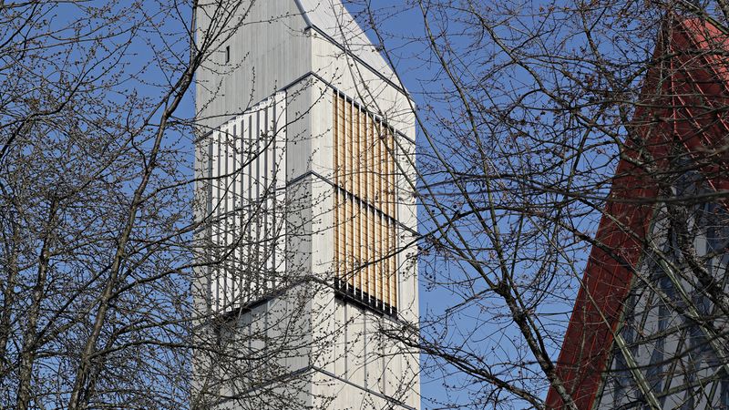 Kirchturm in Bleibach. Foto: Oliver Kern