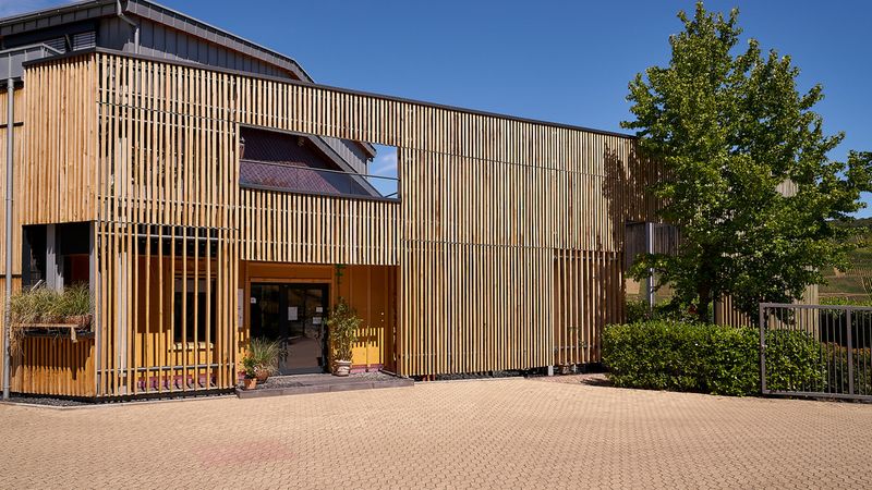 Freistehendes Fassadensystem 2020. Foto: Andreas Scholer / baustellenfotograf.de