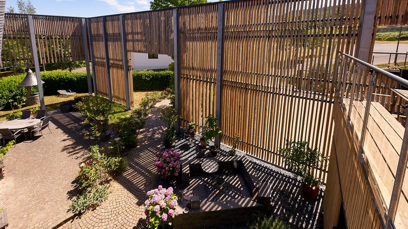 Freistehendes Fassadensystem 2020. Foto: Andreas Scholer / baustellenfotograf.de