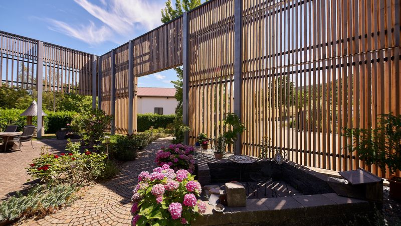 Freistehendes Fassadensystem 2020. Foto: Andreas Scholer / baustellenfotograf.de