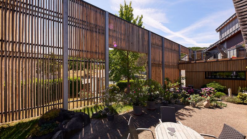 Freistehendes Fassadensystem 2020. Foto: Andreas Scholer / baustellenfotograf.de