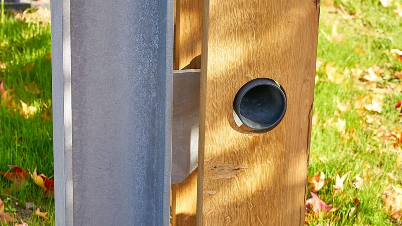 Freistehendes Fassadensystem 2019. Foto: Andreas Scholer / baustellenfotograf.de