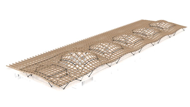 Holzdach: Modularer Holzbau der Macallan Distillery