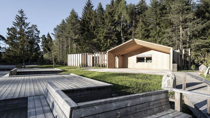Seehütte Völs am Schlern, Südtirol noa* network of architecture. Foto: Alex Filz