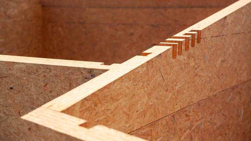 Präzise vorgefertigte Elemente werden fachmännisch montiert. Foto: Swiss Krono Tex GmbH & Co. KG / Foto: tm studios