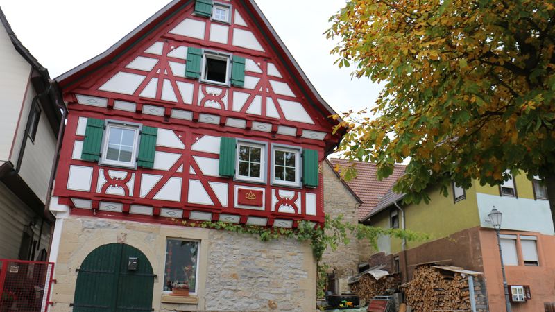 Sanierung Winzerhaus Neckartal. Foto: bmH bauen mit Holz