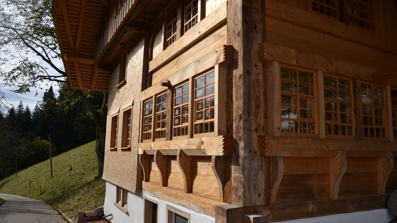 Schwarzwaldhaus Gütenbach. Foto: bmH bauen mit Holz