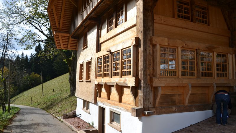 Schwarzwaldhaus Gütenbach. Foto: bmH bauen mit Holz