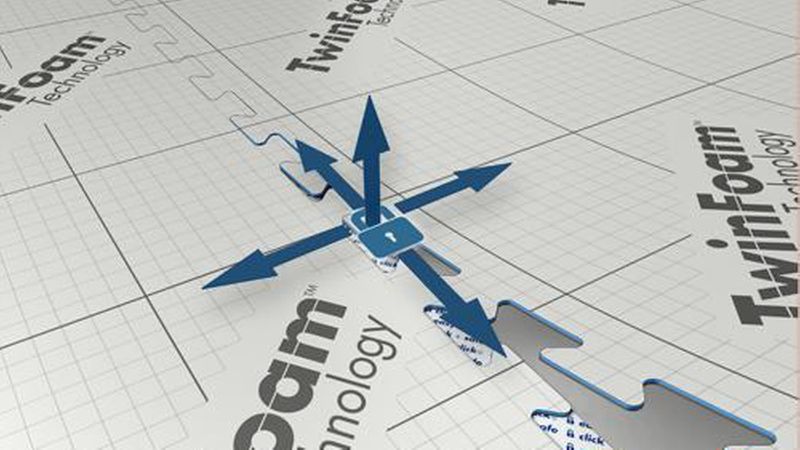Schwalbenschwanzverbindungen an den Längsseiten erleichtern das fugenlose Verlegen. (Bild: Selit Dämmtechnik)