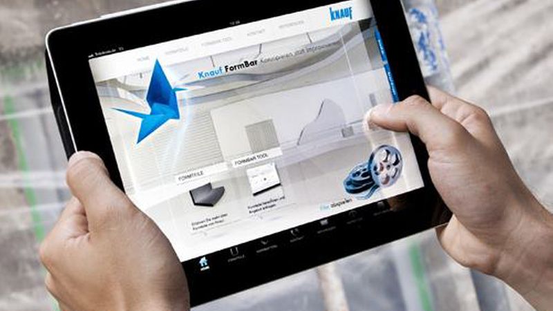 Einige Apps von Bauprodukteherstellern bieten neben Produktinfos nützliche Zusatzfunktionen. (Bild: Knauf)
