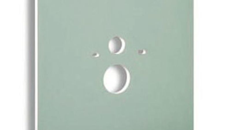 Mit einer stationären Fräse können Gipsplatten millimetergenau und serienwiese bearbeitet werden. (Bild: Knauf PFT)