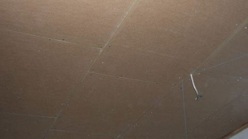 Abb. 1d: Unterdecke – Beschwerung mit 12,5 mm PhoneStar ST Tri.Bild: Wolf Bavaria