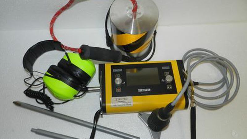 Akustische Leckortung zur Frequenzanalyse z. B. mit dem LD 6000 der Fa. Trotec. (Bild: Wolfgang Böttcher)