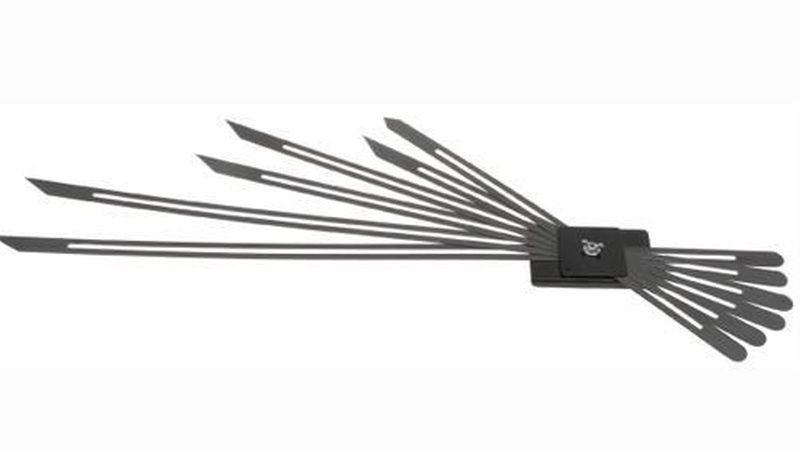 Die Treppenspinne ist das ideale Messwerkzeug, um die Konturen von verzogenen Stufen zu messen und zu übertragen. (Bild: Dictum GmbH)