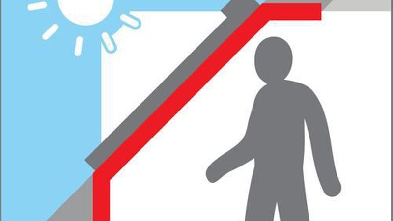 Ist der untere Anschluss vertikal und der obere horizontal ausgebildet, sind Lichtausbeute und Zirkulation optimal.