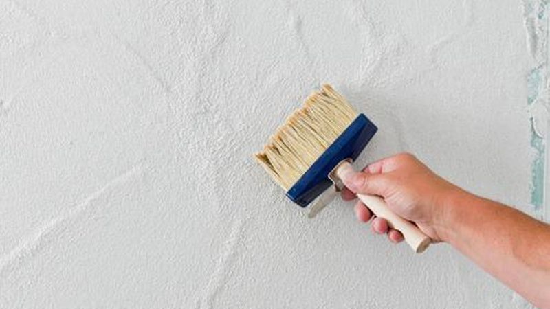 eine „verwaschene Optik“ per Flachpinsel...