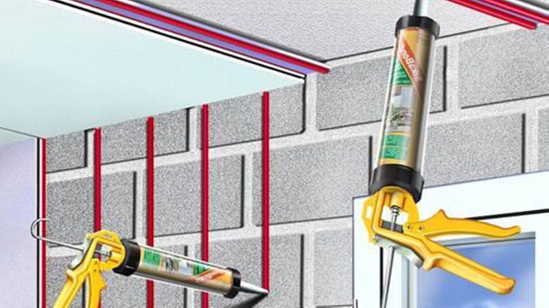 Viele Kleberarten sind so spaltfüllend, dass auch auf leicht unebenen Untergründen geklebt werden kann. (Bild: Sika Deutschland GmbH)