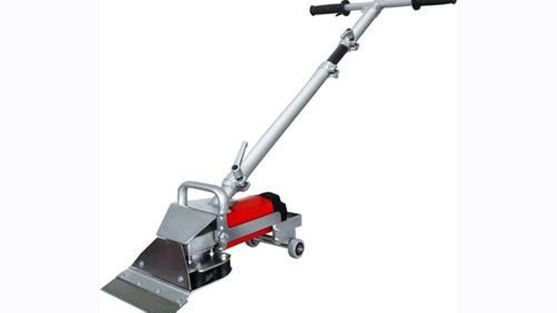 Mit 210 mm Arbeitsbreite und 2.200 Watt Leistungsaufnahme ist der Bullystripper für große Bodenflächen geeignet. (Bild: Roll GmbH)